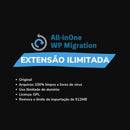 All-in-one Wp Migration Extensão Ilimitada Original 2022