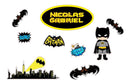 Arquivo Digital Silhouette Topo De Bolo Batman