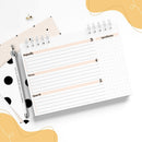 Mini Planner Abstrato - Arquivo Digital