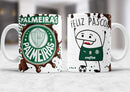 12 Arte Caneca Páscoa Torcedor Editável Corel Draw + Png