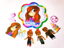 Kit Festa Só Um Bolinho Julia Minigirl - Arquivo Digital