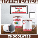 Artes Tema Chocolates Sublimação Canecas Páscoa