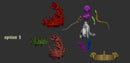 Sekhmet Diosa Egipcia - Ballares Stl Obj Impresión 3d