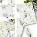 Arquivo Digital Agendas C/ Versículos Floral Aquarela