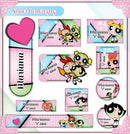 kit completo arquivo  pdf png encadernaçao sublimaçao -  MENINAS SUPER PODEROSAS