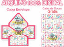 Arquivo Digital Caixa Envelope Mini Caixa Professor