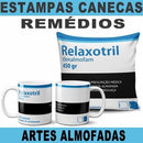 Estampas Remédios Almofadas Sublimação