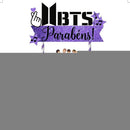 Topo De Bolo Topper De Bolo Aniversário Bts