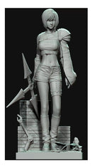 Yuffie Kisaragi, Final Fantasy - Arquivo Stl - Impressora 3d
