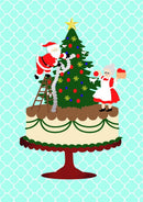Arquivo De Corte Topo De Bolo Natal 15 Studio