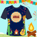 Estampas Sublimação Total Festa Junina Camisetas Corel