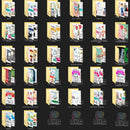 Pack Profissões Artes Estampas Sublimação Caneca Editáveis