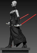 Asaj Ventress, Star Wars - Arquivo Stl - Impressora 3d