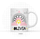 Arquivo Digital Livro Do Bebê Arco Íris Rosa-9 Itens- Lindo!