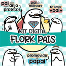 Kit Digital Dia Dos Pais Flork Frases E Ilustrações Mimos