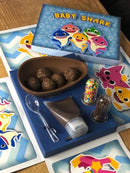 Arquivo Corte Páscoa Mini Confeiteiro Baby Shark Studio, Pdf