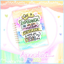 Arquivo Encadernação Agenda Planner Lettering Luma