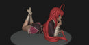 High School Dxd Rias Gremory Stl Obj Impresión 3d