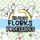Kit Digital Flork Profissão Memes Sem Fundo Lt4 Arquivos Png