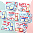 Card Chiclete Dia Dia Do Enfermeiro - Arquivo Digital