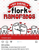 Super Kit Estampa Flork Dia Dos Namorados
