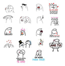 Pacote +300 Artes Para Canecas Dia Dos Namorados Flork Bento