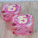 Arquivos De Corte 15 Anos Rosa  Mod 2studio Pdf E Png