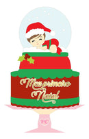 Arquivo De Corte Topo De Bolo Natal 228 Studio
