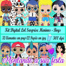 Kit Digital Lol Surprise Meninos - Boys