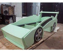 Vetor Cama De Carro De Corrida  P/corte Em Cnc/laser/ Freza
