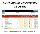 Planilha Para Orçamento De Obra Atualizada