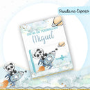 Encadernação Baby Panda No Espaço - Arquivo Digital