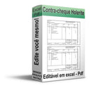Arquivo Contra Cheque Totalmente Editável Excel