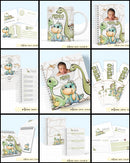 Arquivo Digital Caderneta Vacinação Livro Bebe Dino Boy