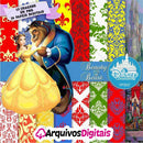 Kit Digital Bela E A Fera Scrapbook Arquivo Png