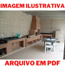 Projeto Churrasqueira Alvenaria Fogão A Lenha Fácil Pdf