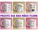 Kit Digital Dia Das Mães Flork | 25 Artes Prontas + Mockups