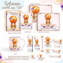 kit completo arquivo  pdf png encadernaçao sublimaçao - 23 - ANNE WITH AN E