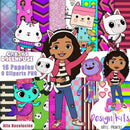 Kit Digital La Casa De Muñecas De Gabby Gabby´s Dollhouse