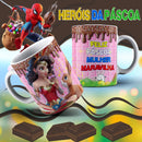 12 Artes Para Caneca Heróis Da Páscoa Em Corel
