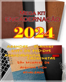 Combo Arquivos Encadernação De Agendas 2024 Atual