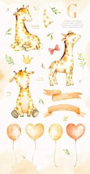 Kit Digital África Safari Aquarela 17