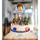 Topo De Bolo Personalizado  Roblox