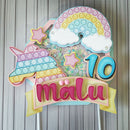 Arquivo De Corte Pop It Menina