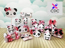 Arquivo Corte Panda Rosa Luxo