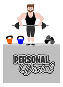 738 - Arquivo Digital Topo De Bolo Fitnes Masculino