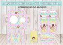 Arquivo Digital Kit Cineminha Circo Rosa Jpeg/ Pdf
