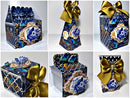 Arquivo De Corte 15 Anos Azul E Dourado - Studio E Pdf
