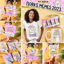 Kit Digital Florks Memes 2023 P/ Cartonagem Sublimação
