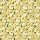 Papel Golden Garden Floral Amarelo Digital + Brinde